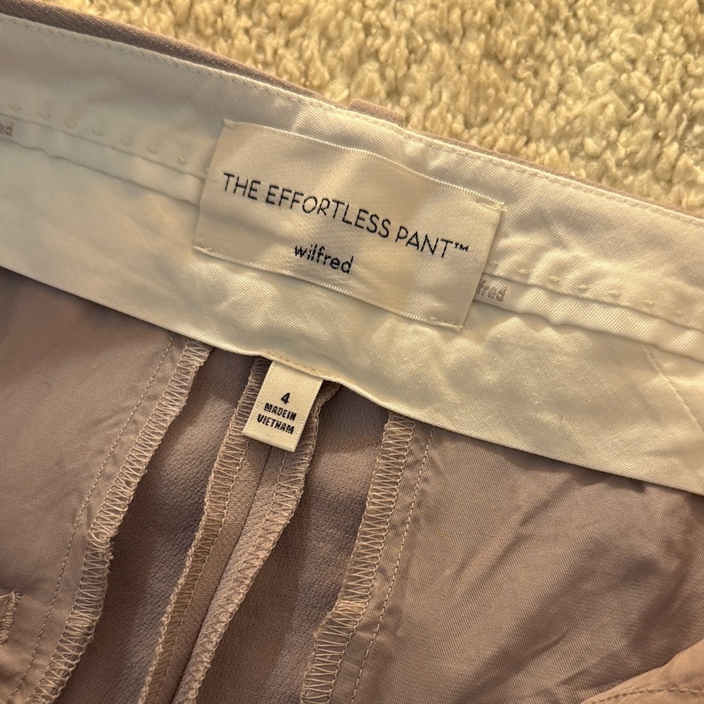 Aritzia Wilfred Effortless Pants in Morado Grey - Picture 2 of 7